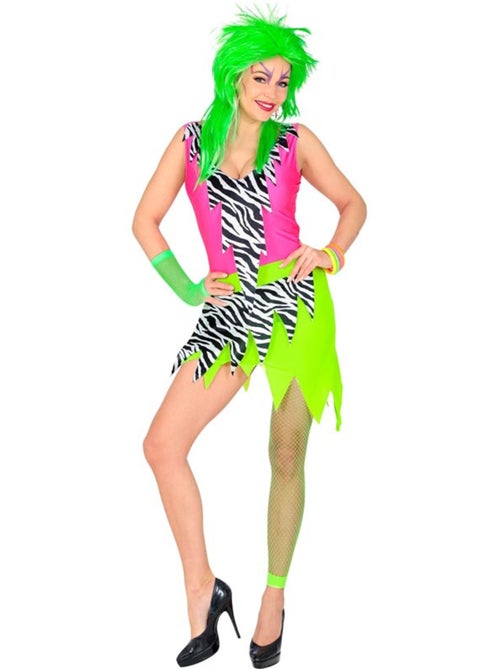 Costume de rock star des années 80 à imprimé animal - Kiabi