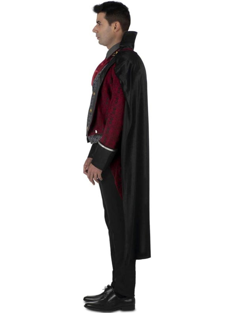 Costume de roi vampire bordeaux foncé Multicolore - Kiabi