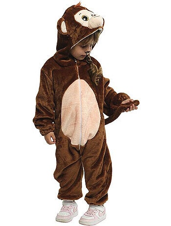 Costume de singe de la jungle avec capuche