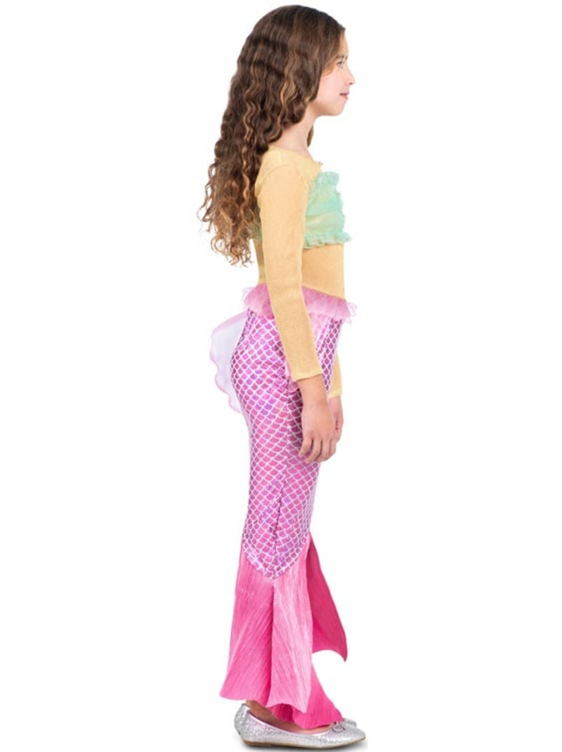 Costume de sirène avec queue Multicolore - Kiabi