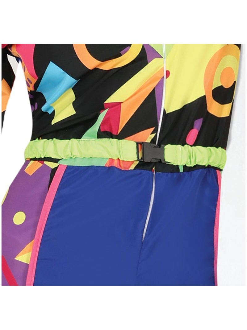Costume de skieur des années 80 Multicolore - Kiabi