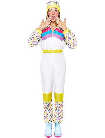 Costume de skieur rétro
