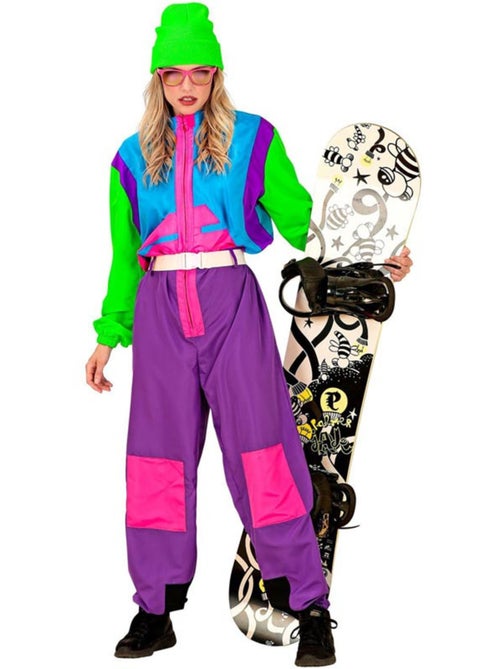 Costume de snowboardeur fluorescent - Kiabi