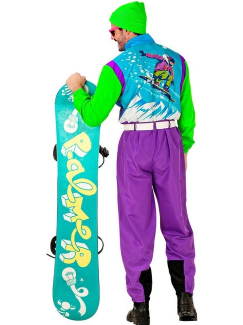Costume de snowboardeur fluorescent - Kiabi