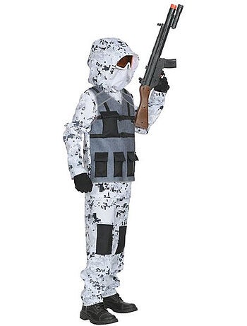 Costume de soldat arctique des forces spéciales