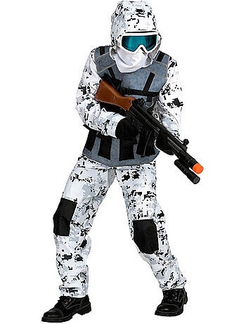 Costume de soldat arctique des forces spéciales