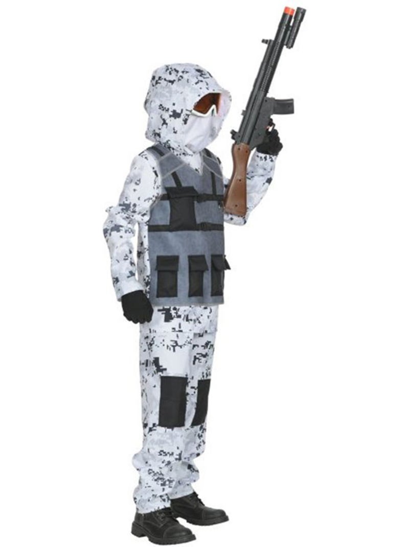 Costume de soldat arctique des forces spéciales Multicolore - Kiabi