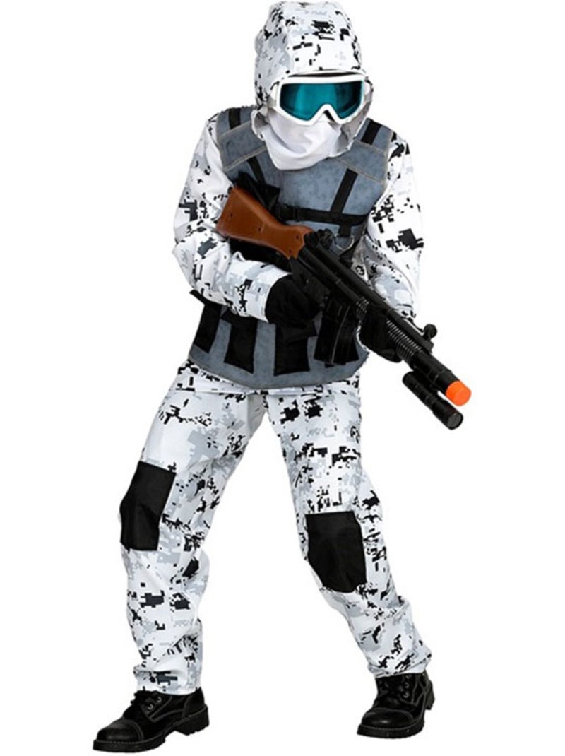 Costume de soldat arctique des forces spéciales Multicolore - Kiabi