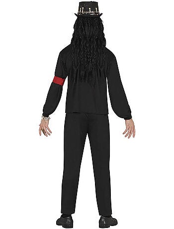 Costume de sorcier vaudou à tête de mort