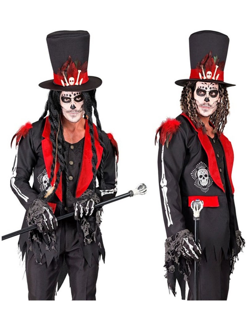 Costume de sorcier vaudou Multicolore - Kiabi