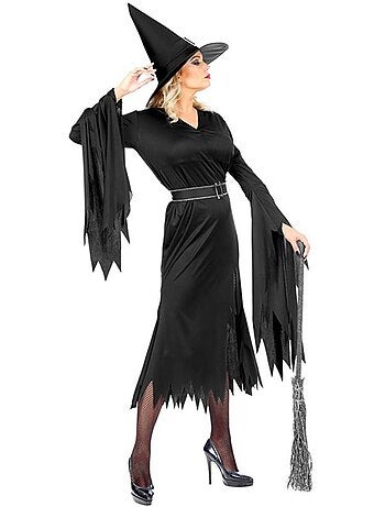 Costume de sorcière avec chapeau