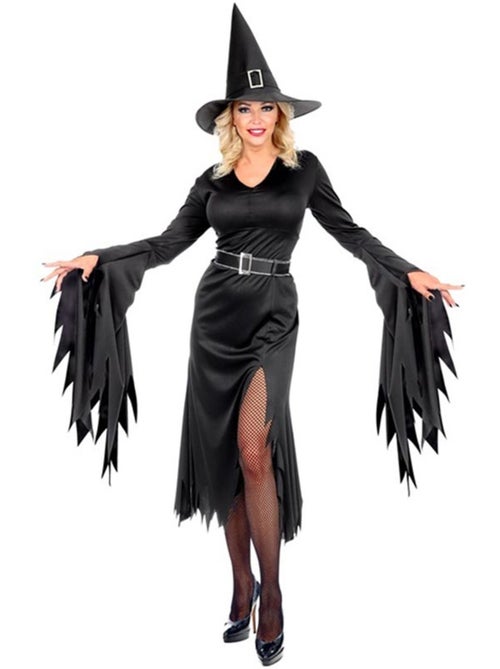 Costume de sorcière avec chapeau - Kiabi
