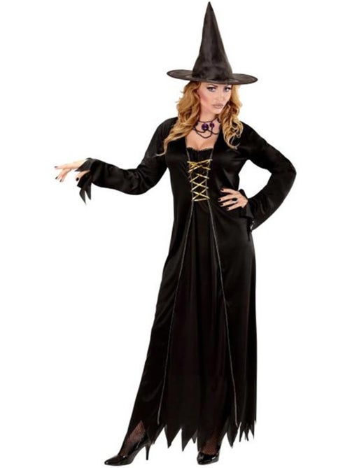 Costume de sorcière avec chapeau - Kiabi