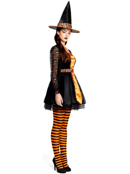 Costume de sorcière avec dentelle - Kiabi Costume de sorcière avec dentelle - Kiabi