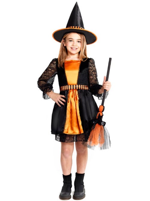 Costume de sorcière avec dentelle - Kiabi