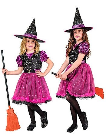 Costume de sorcière chauve-souris