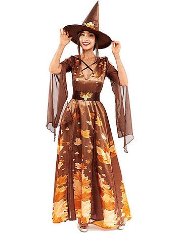 Costume de sorcière d'automne