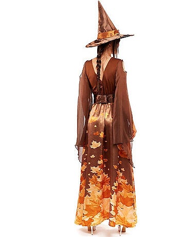 Costume de sorcière d'automne