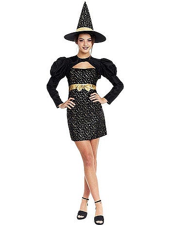 Costume de sorcière élégant avec nœud