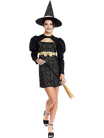 Costume de sorcière élégant avec nœud