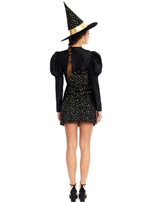 Costume de sorcière élégant avec nœud - Kiabi