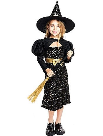 Costume de sorcière élégant avec nœud