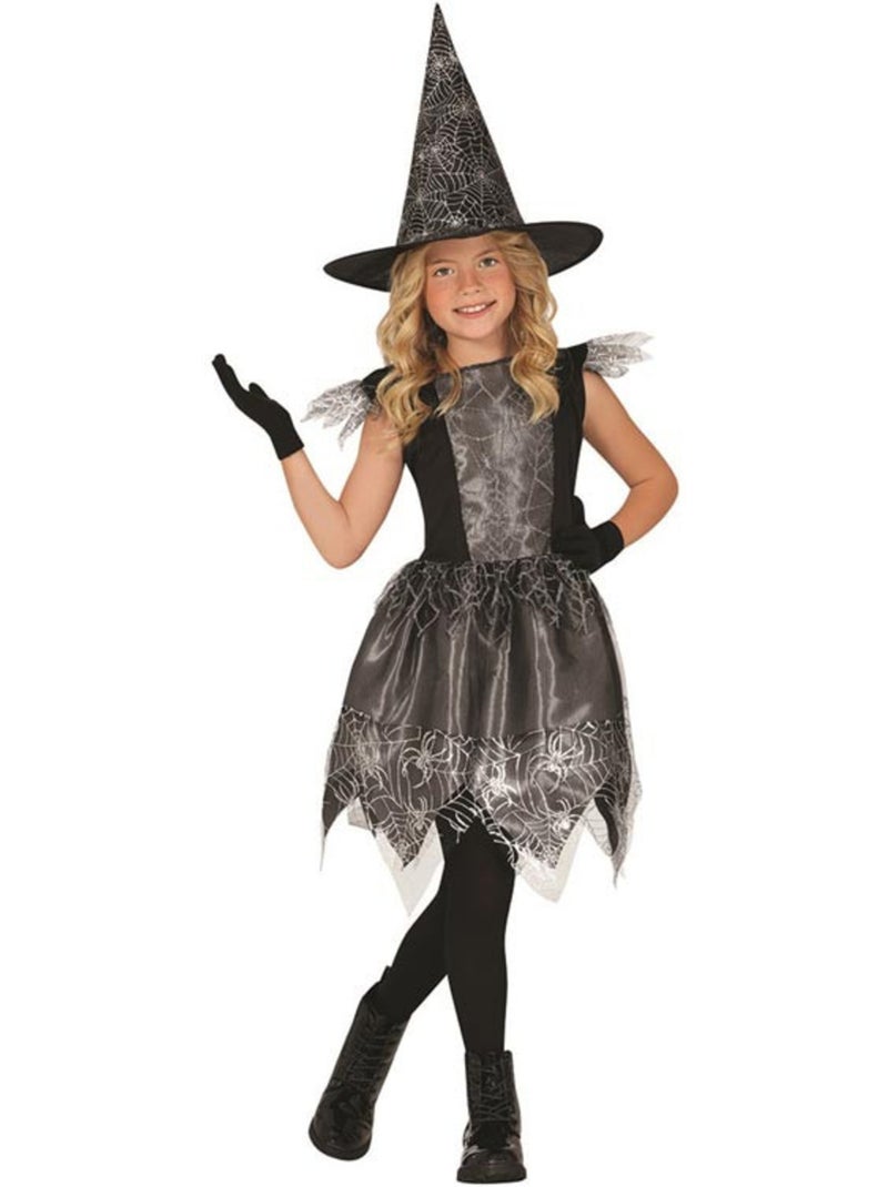 Costume de sorcière en forme de toile d'araignée Multicolore - Kiabi