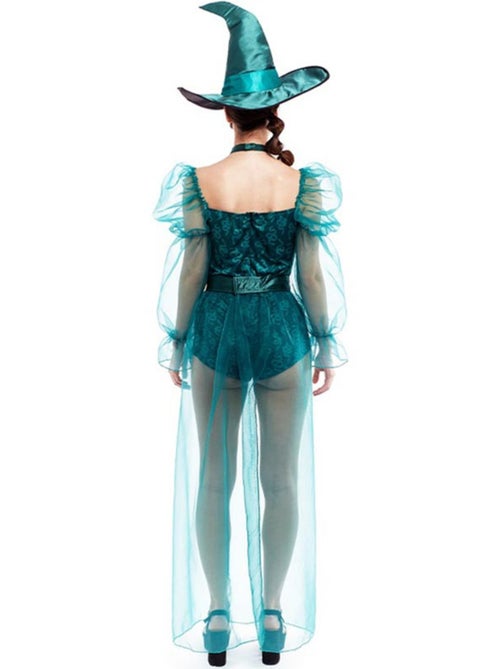 Costume de sorcière en tissu transparent - Kiabi