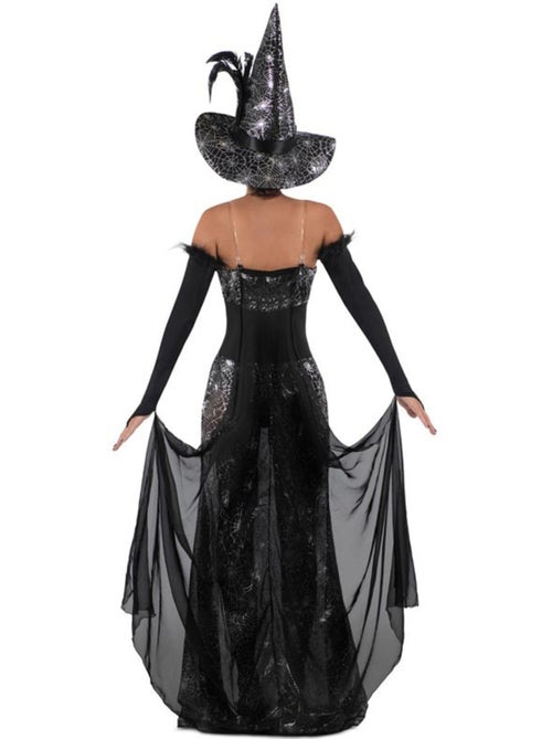 Costume de sorcière en toile d'araignée aguicheuse - Kiabi