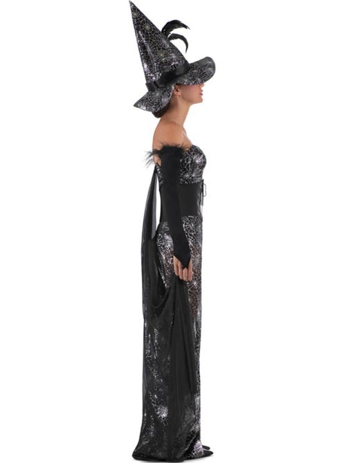 Costume de sorcière en toile d'araignée aguicheuse - Kiabi