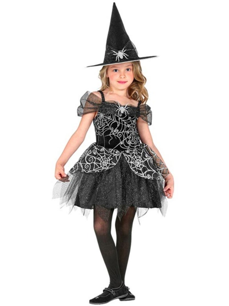 Costume de sorcière en toile d'araignée Multicolore - Kiabi
