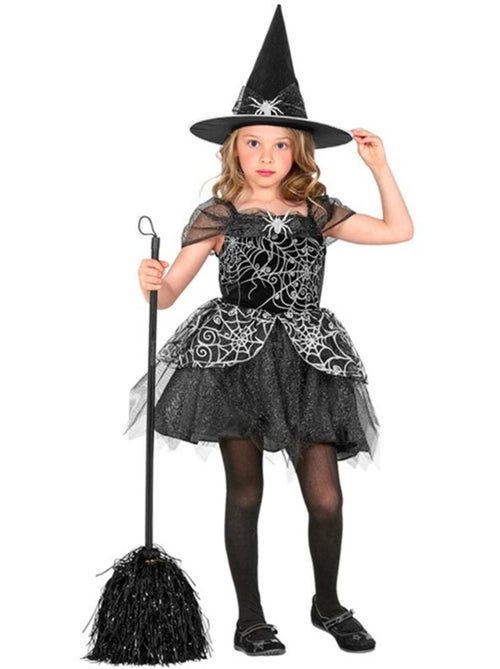 Costume de sorcière en toile d'araignée - Kiabi
