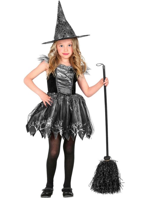 Costume de sorcière en toile d'araignée - Kiabi