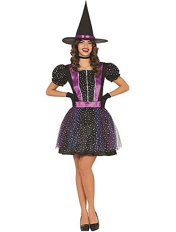 Costume de sorcière étoilée