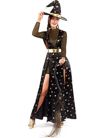 Costume de sorcière étoilée
