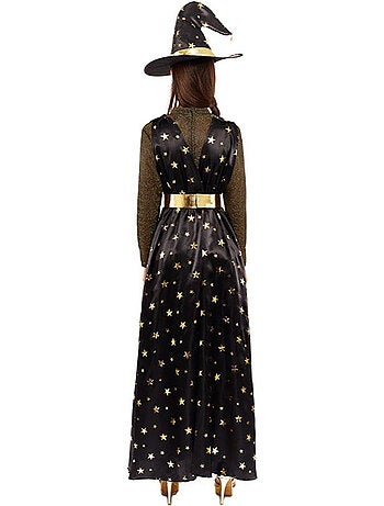 Costume de sorcière étoilée