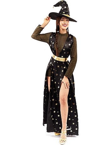 Costume de sorcière étoilée