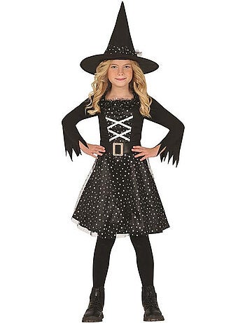 Costume de sorcière étoilée