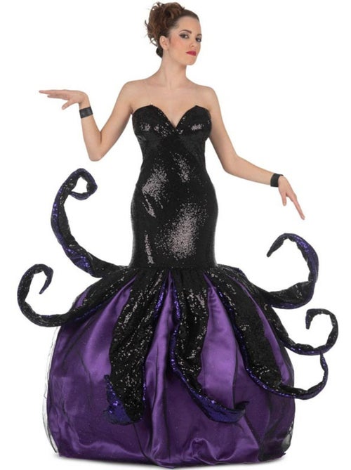 Costume de sorcière méchante des mers - Kiabi