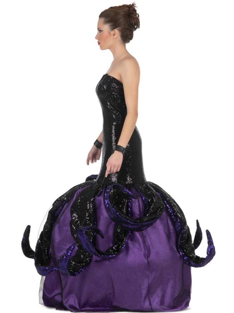 Costume de sorcière méchante des mers Multicolore - Kiabi
