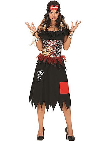 Costume de sorcière vaudou