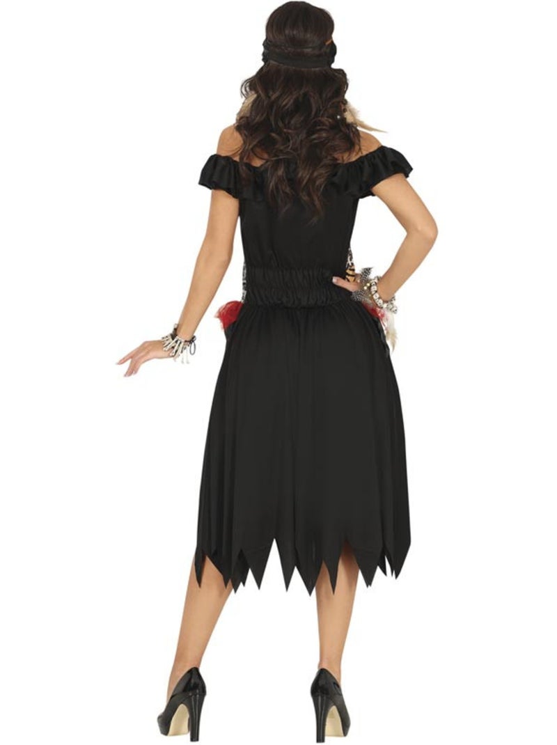 Costume de sorcière vaudou Multicolore - Kiabi