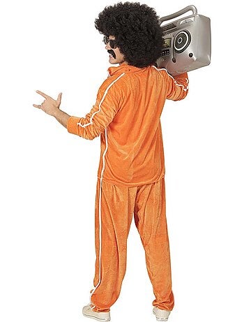 Costume de sport en velours des années 80