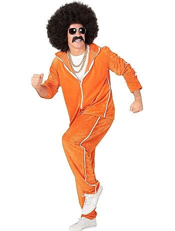 Costume de sport en velours des années 80