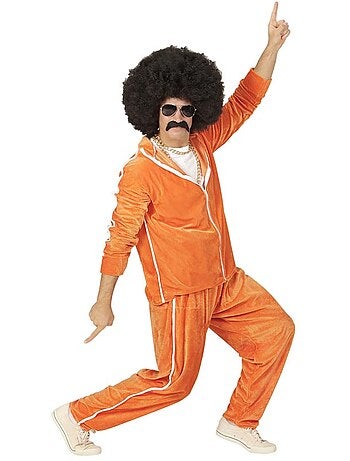 Costume de sport en velours des années 80