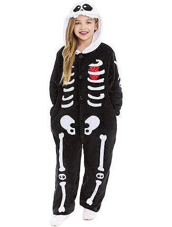 Costume de squelette aimant