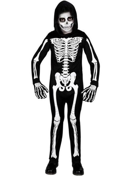 Costume de squelette avec capuche - Kiabi