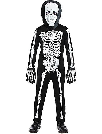 Costume de squelette avec masque