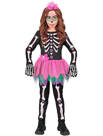 Costume de squelette avec tutu