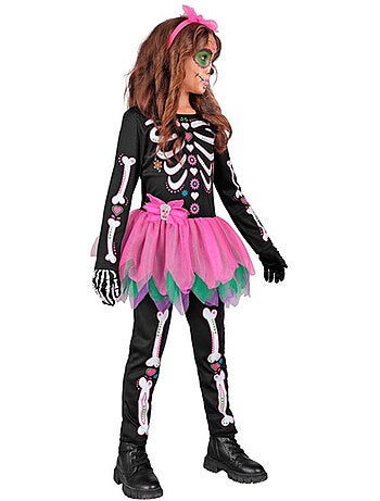 Costume de squelette avec tutu